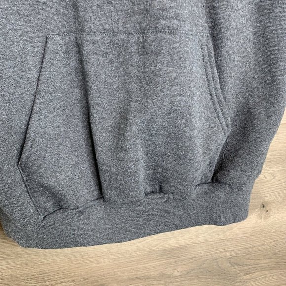 Hanes Comfort Soft Womens Long Sleeve Pullover Hoodie Sweatshirt Grey Size M - Picture 4 of 9
